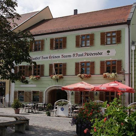 Hotel Zum Grunen Baum Plattling Luaran gambar
