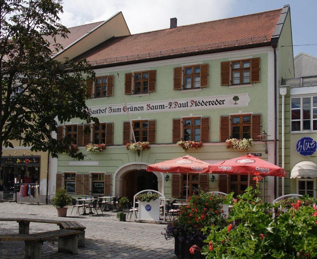 Hotel Zum Grunen Baum Plattling Luaran gambar